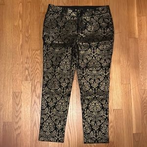 Black with Gold embellishment size 6p